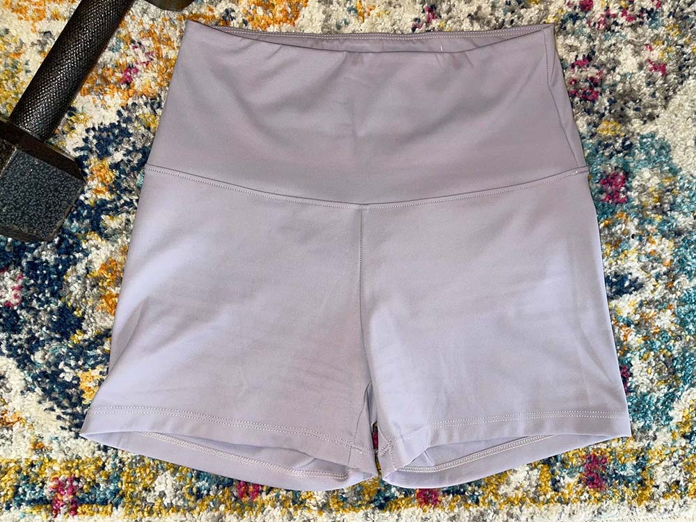 High waist Scrunch butt performance shorts-2