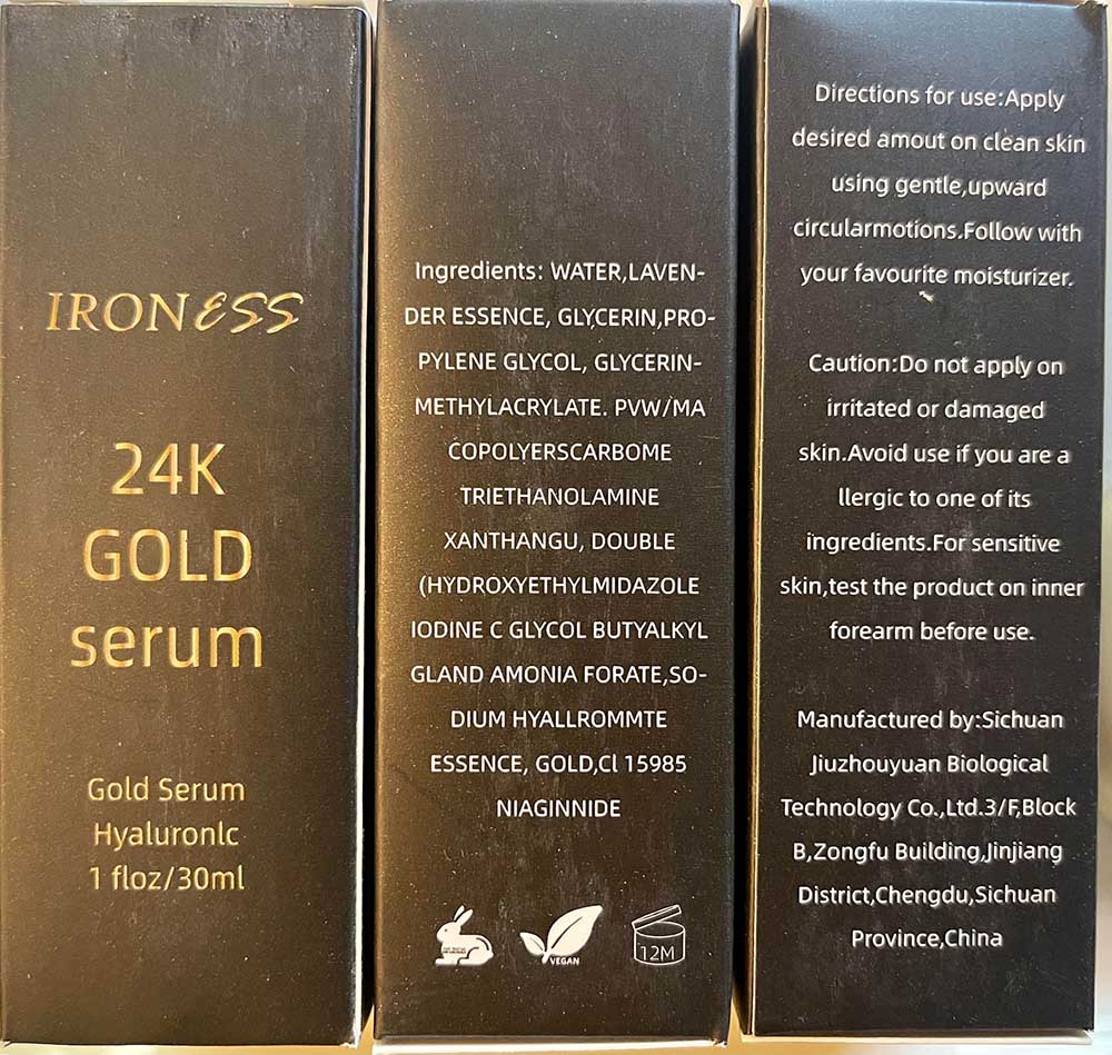 Ironess 24K Gold Serum-3