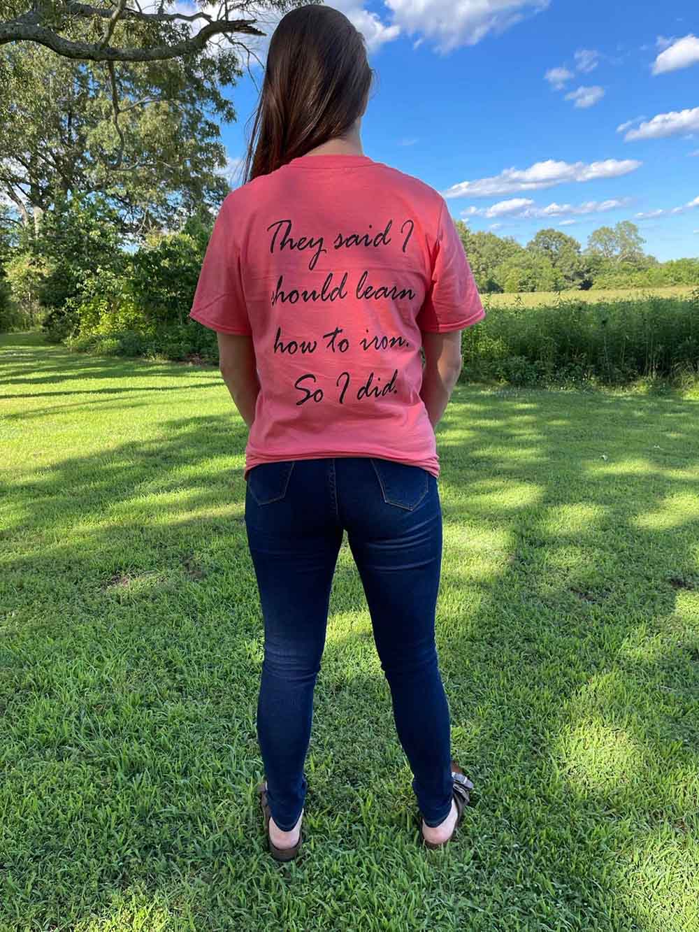 Ironess Shirt (Coral)-2